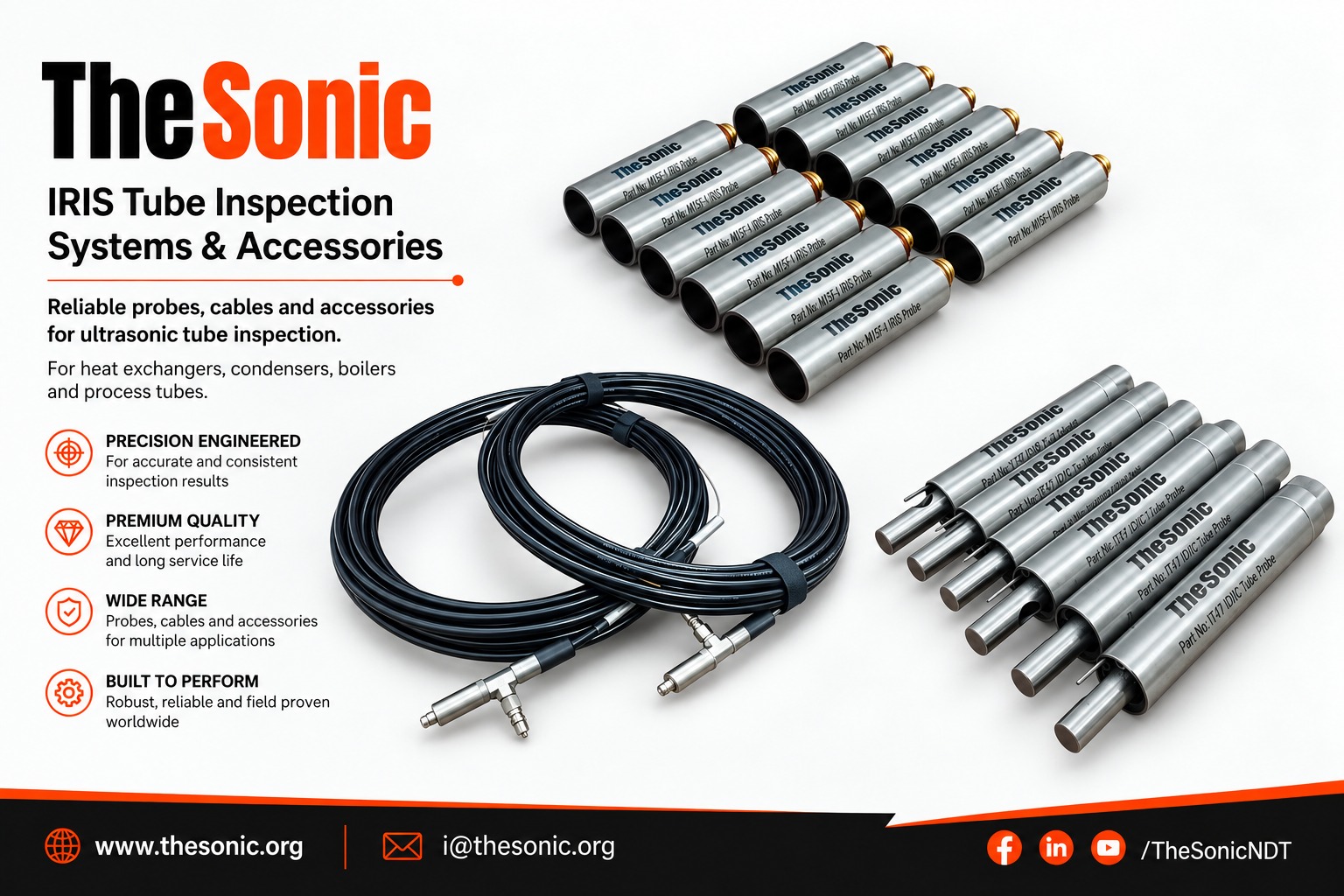 IRIS Tube Inspection Systems & Accessories