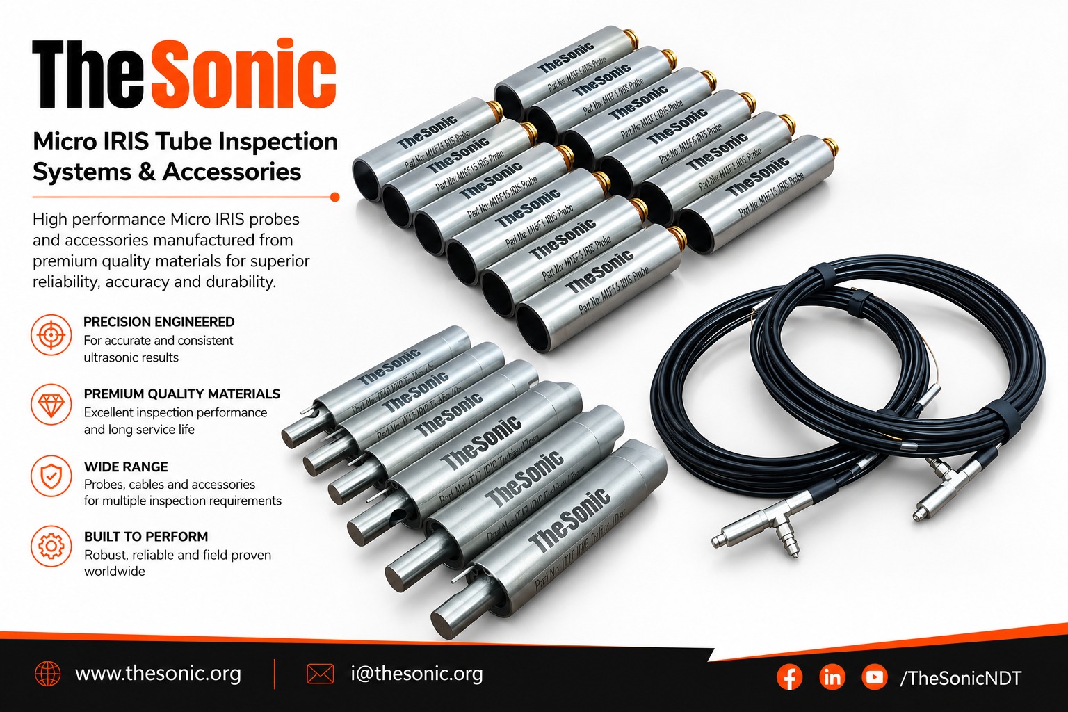 Micro IRIS Tube Inspection Systems & Accessories